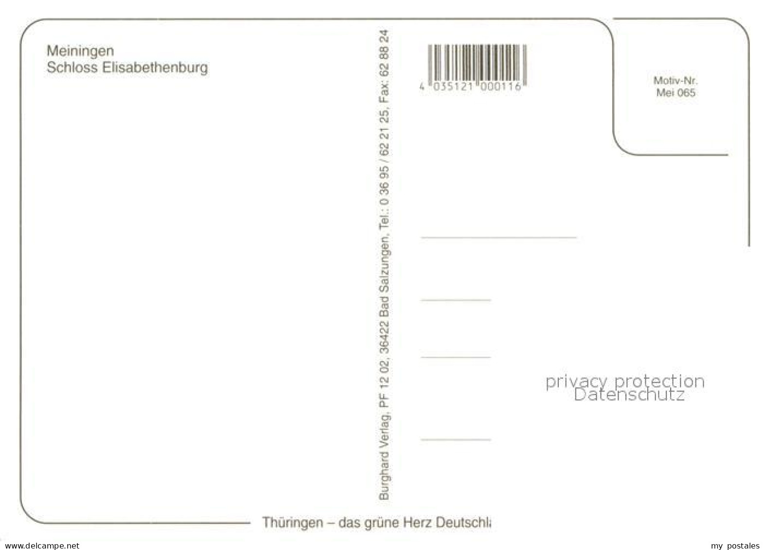 73647916 Meiningen Thueringen Schloss Elisabethenburg Fliegeraufnahme Meiningen  - Meiningen