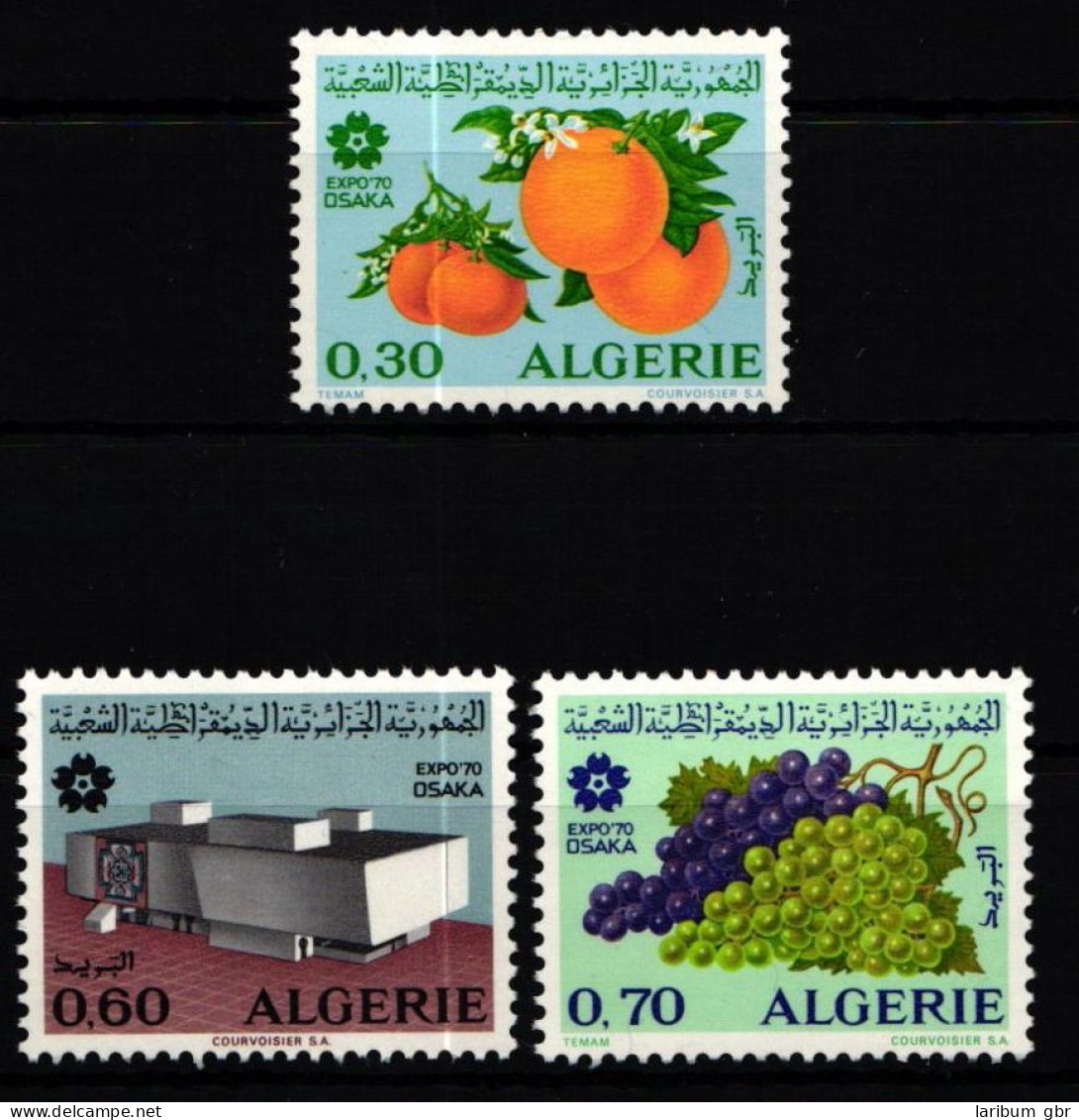Algerien 548-550 Postfrisch #KX176 - Algérie (1962-...)