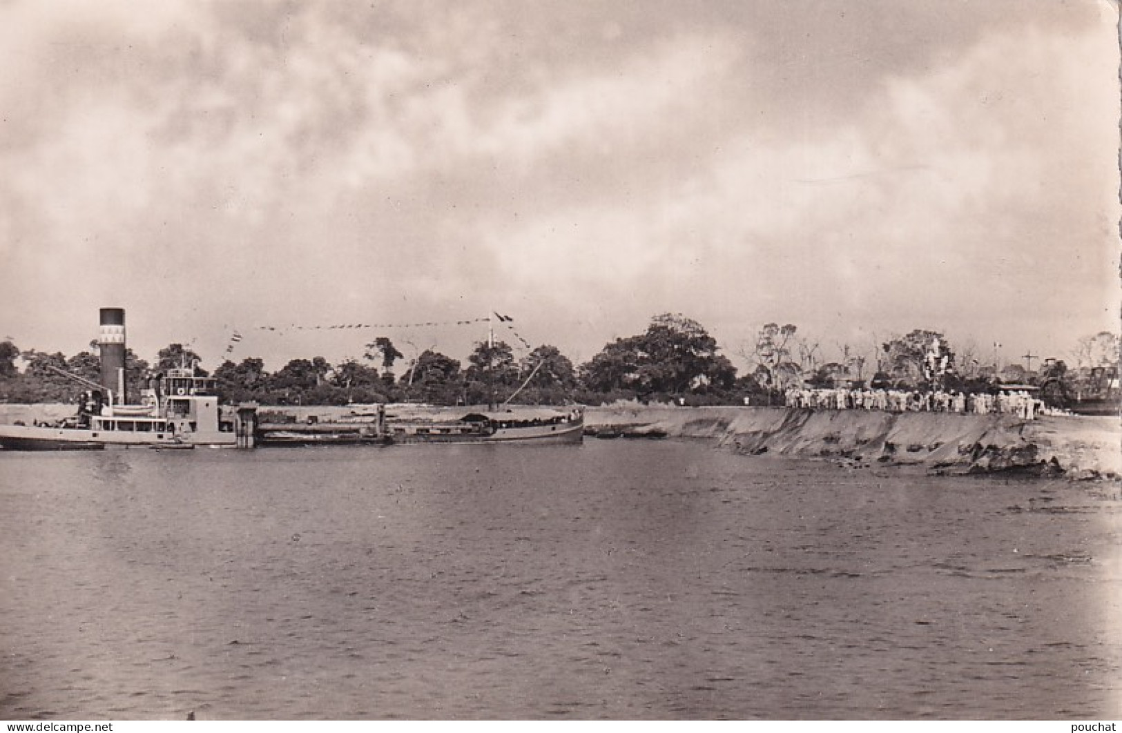 AA+ 131- ABIDJAN , COTE D'IVOIRE - LE BOUCHON DU CANAL DE VRIDI - Côte-d'Ivoire