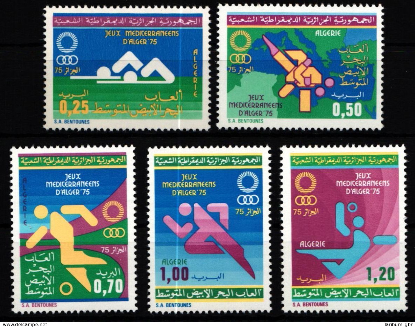 Algerien 656-660 Postfrisch #KX196 - Algérie (1962-...)