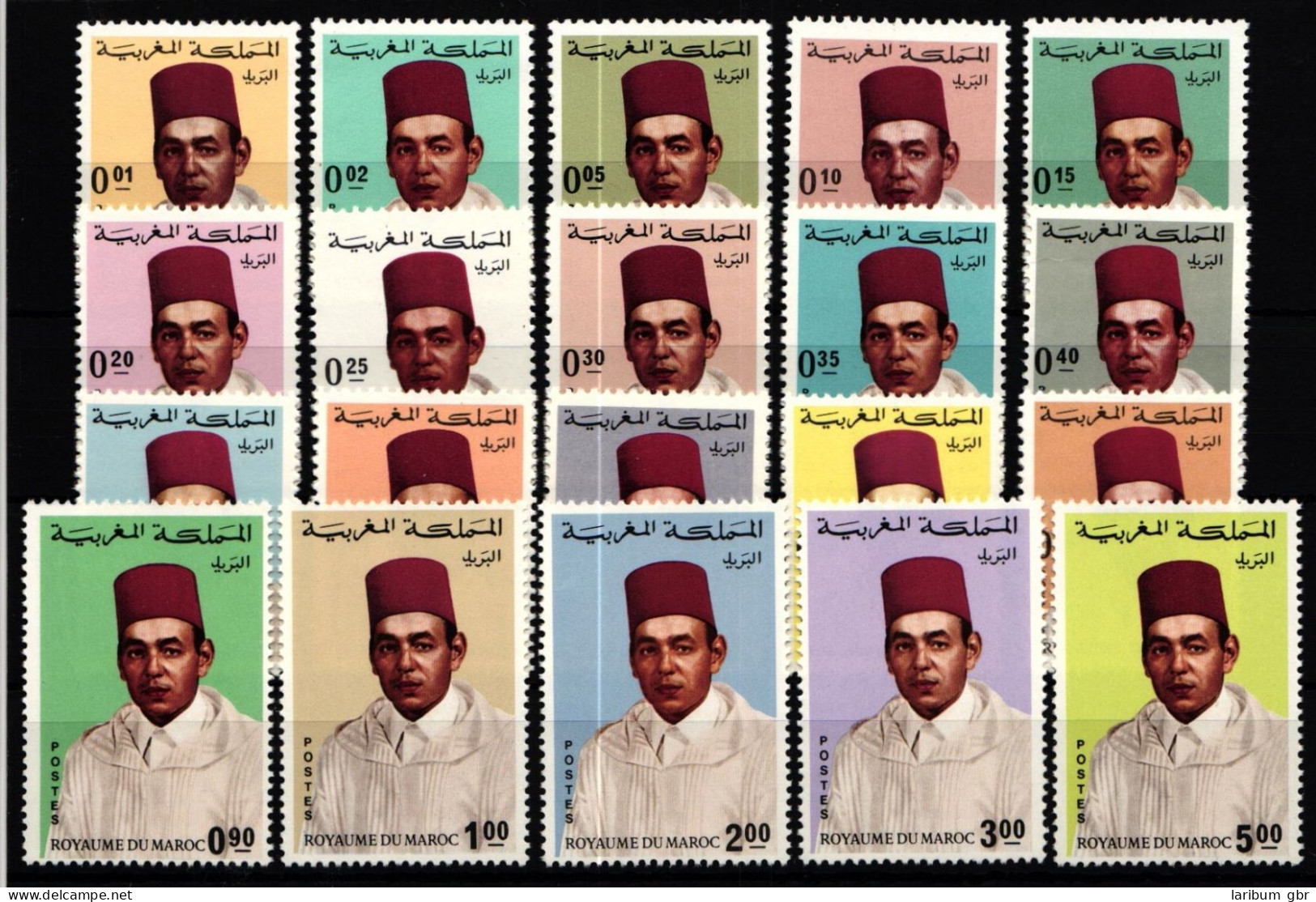 Marokko 599-617 Postfrisch #KX269 - Morocco (1956-...)