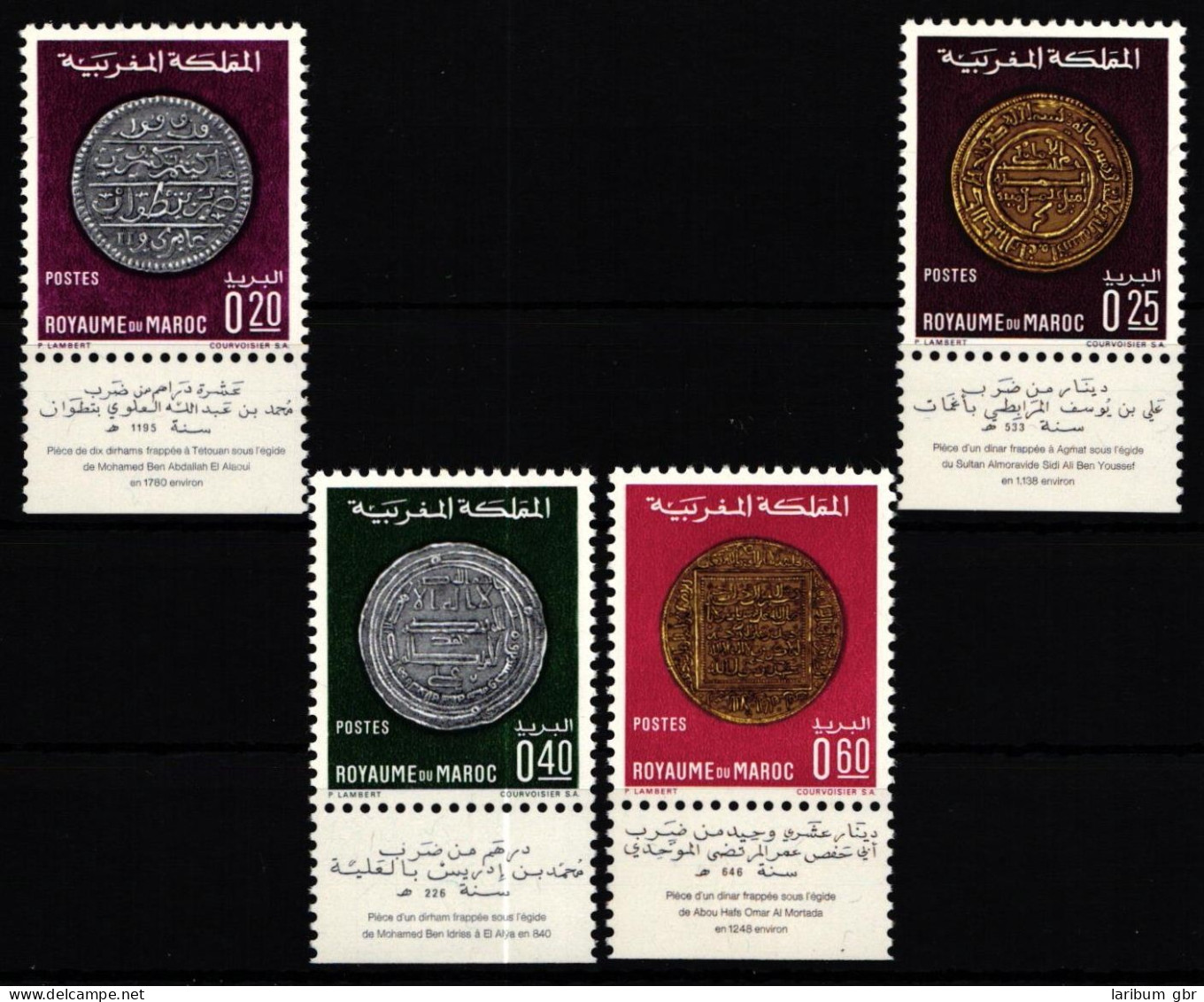 Marokko 641-644 Postfrisch #KX275 - Morocco (1956-...)