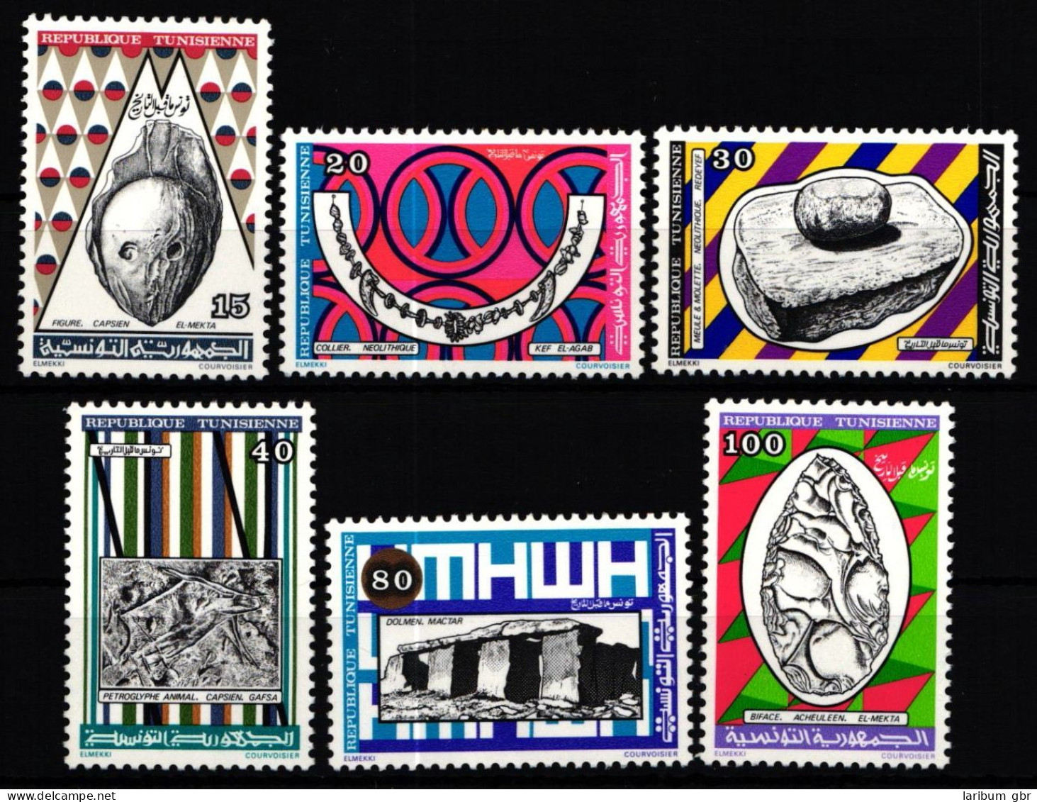 Tunesien 1056-1061 Postfrisch #KX378 - Tunisia (1956-...)