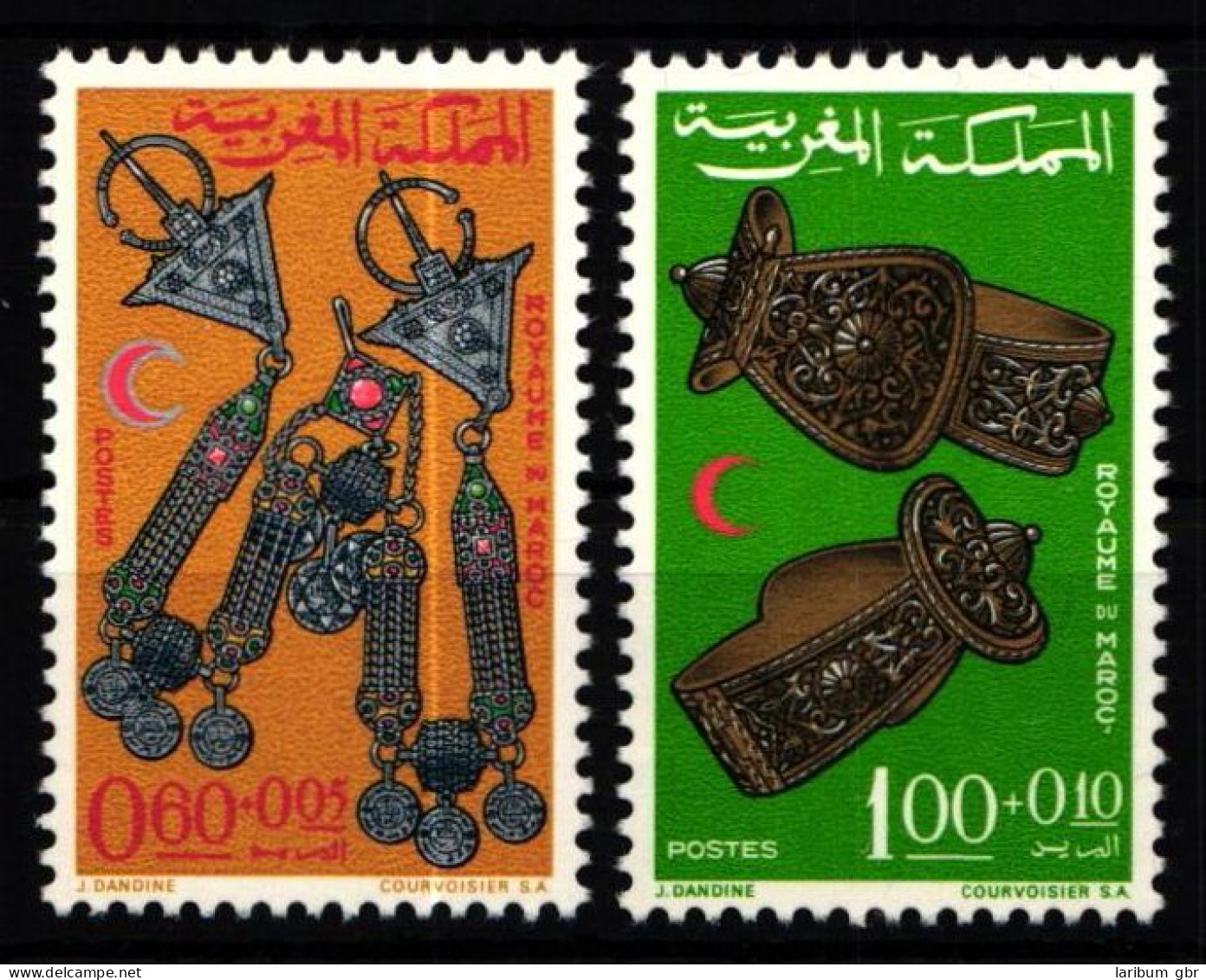 Marokko 586-587 Postfrisch #KX266 - Morocco (1956-...)