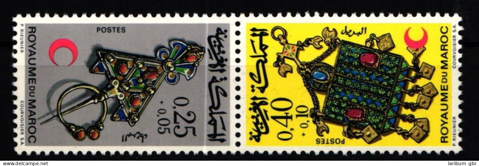 Marokko 682-683 Postfrisch Als Kehrdruckpaar #KX284 - Morocco (1956-...)