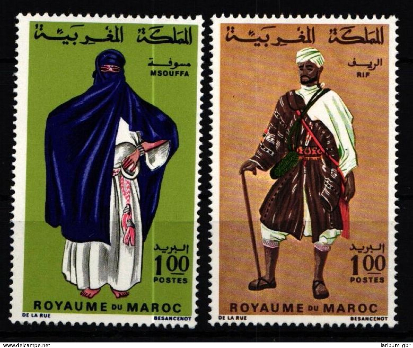 Marokko 597-598 Postfrisch #KX268 - Morocco (1956-...)