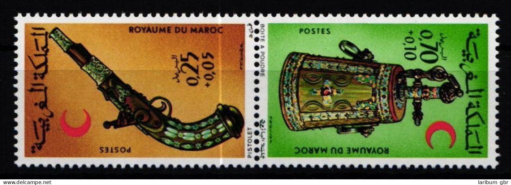 Marokko 772-773 Postfrisch Als Kehrdruckpaar #KX293 - Marruecos (1956-...)