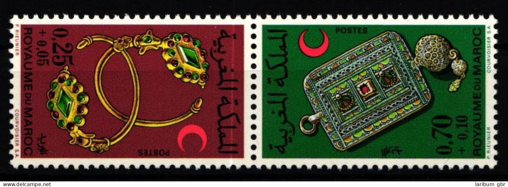 Marokko 703-704 Postfrisch Als Kehrdruckpaar #KX285 - Morocco (1956-...)