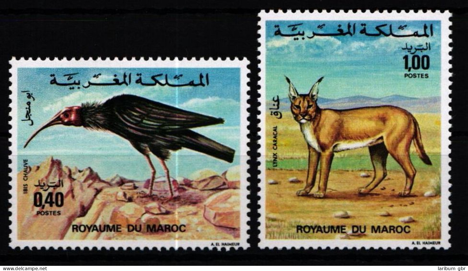 Marokko 811-812 Postfrisch #KX299 - Morocco (1956-...)