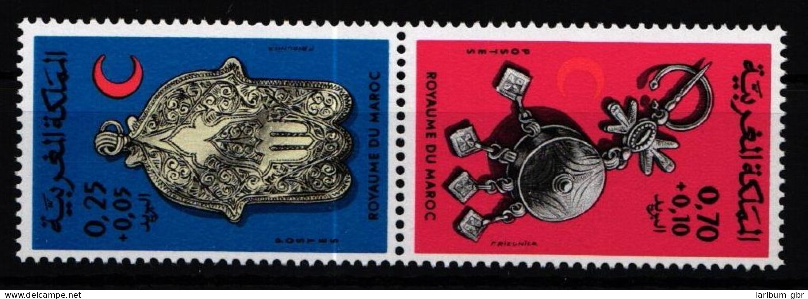 Marokko 799-800 Postfrisch Als Kehrdruckpaar #KX297 - Morocco (1956-...)