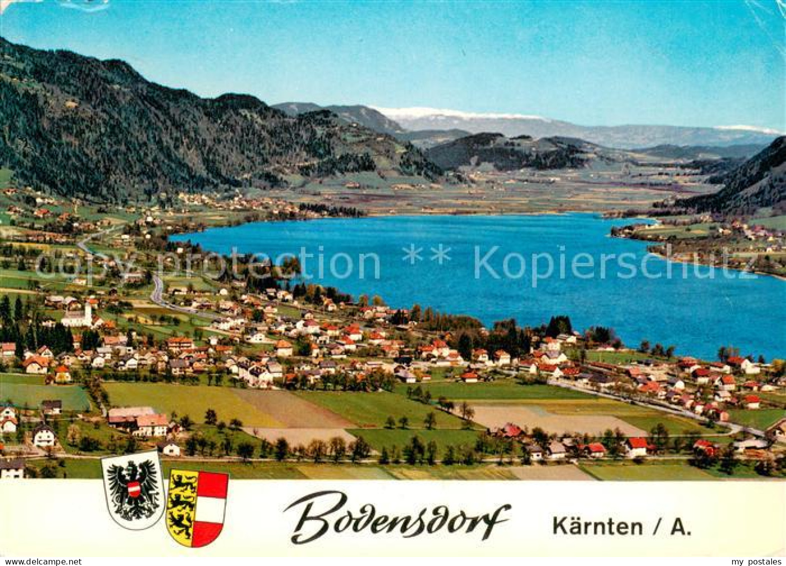 73647862 Bodensdorf Ossiacher See Fliegeraufnahme Bodensdorf Ossiacher See - Otros & Sin Clasificación