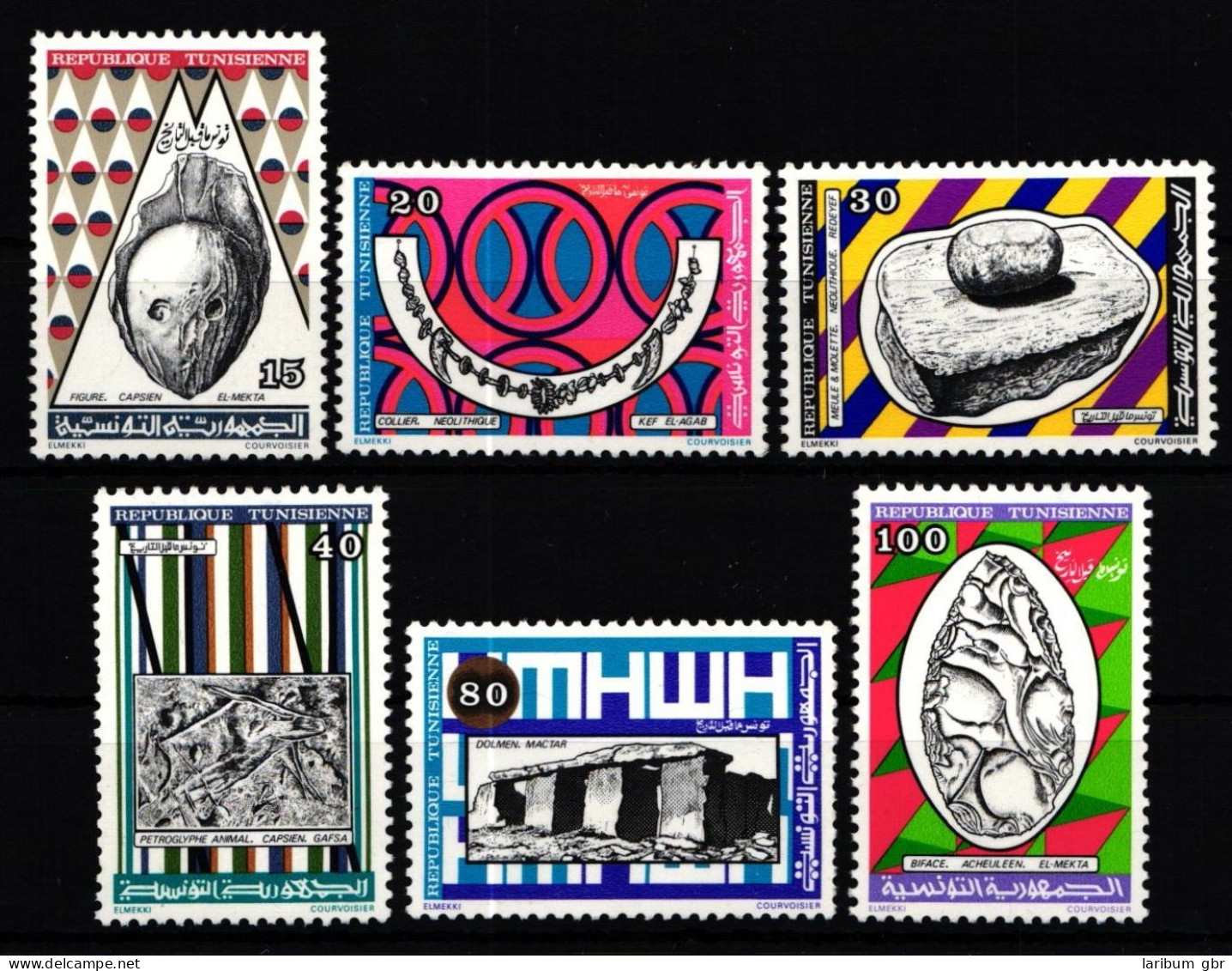 Tunesien 1056-1061 Postfrisch #KX377 - Tunisie (1956-...)