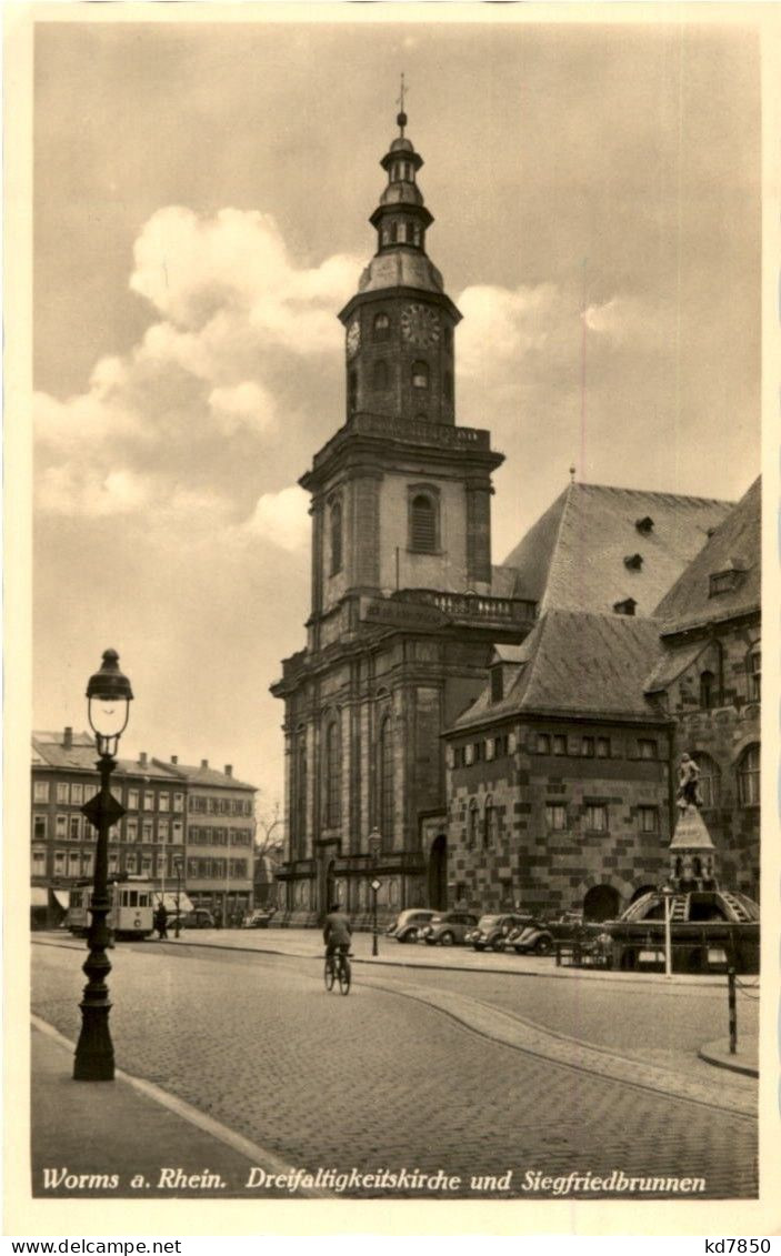 Worms - Dreifaltigkeitskirche - Worms