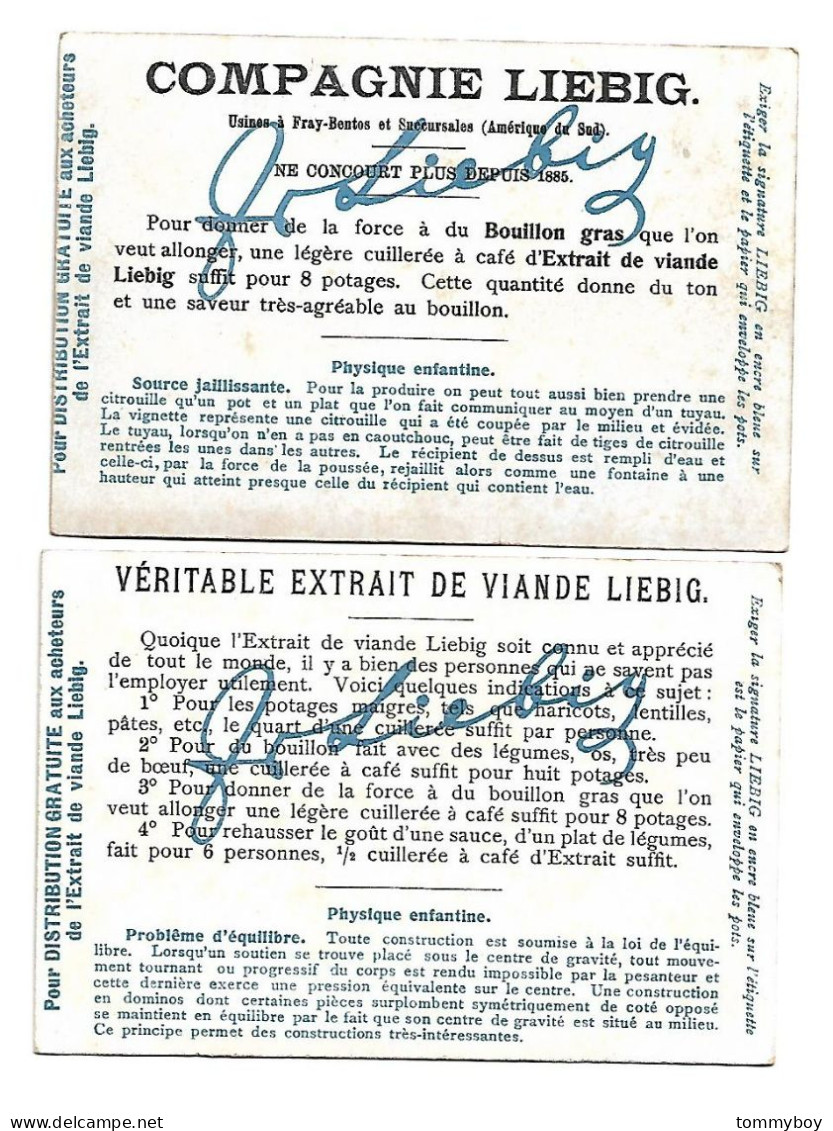 S 777, Liebig 6 Cards, Physique Enfantine (ref B21) - Liebig