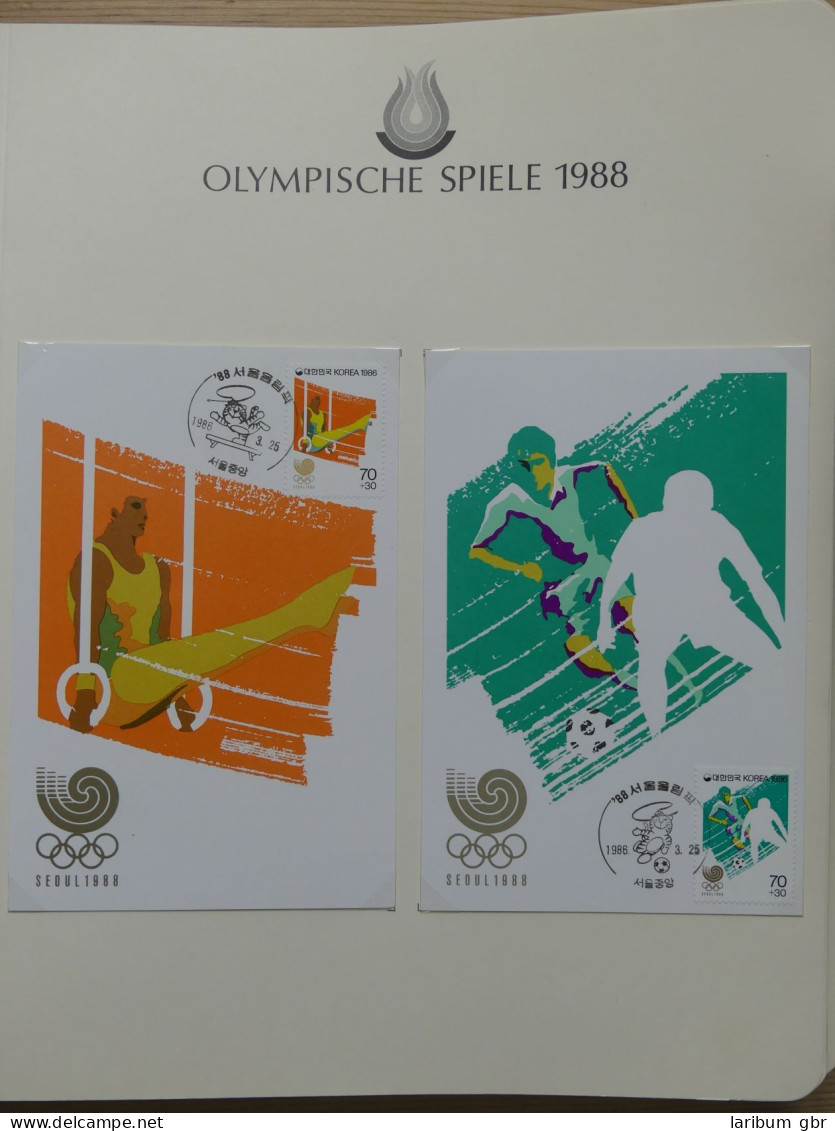 Motiv Olympia Spiele 1988 auf Borek-Seiten #LY883