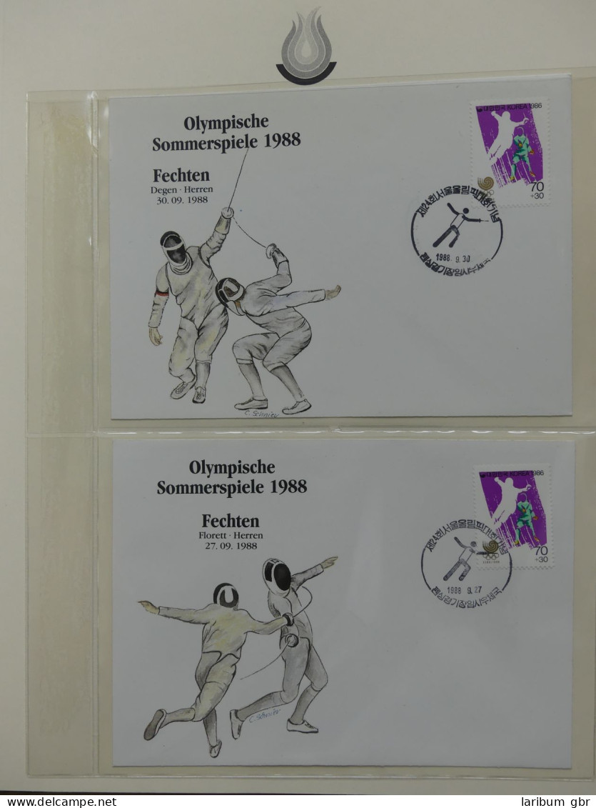 Motiv Olympia Spiele 1988 auf Borek-Seiten #LY883