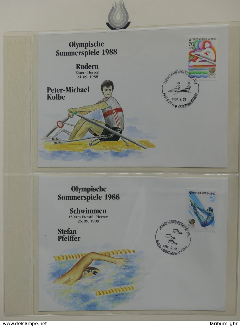 Motiv Olympia Spiele 1988 auf Borek-Seiten #LY883