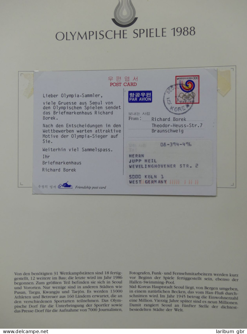 Motiv Olympia Spiele 1988 auf Borek-Seiten #LY883