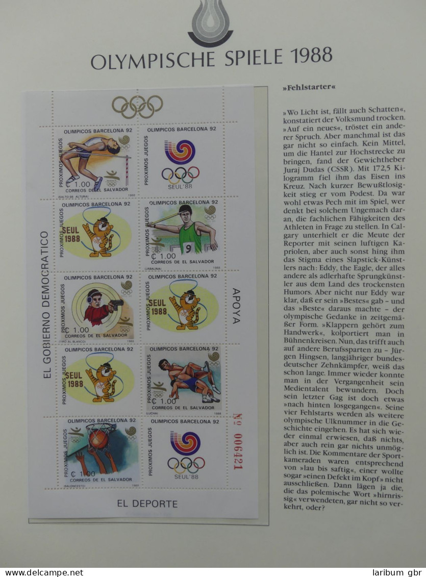 Motiv Olympia Spiele 1988 auf Borek-Seiten #LY882