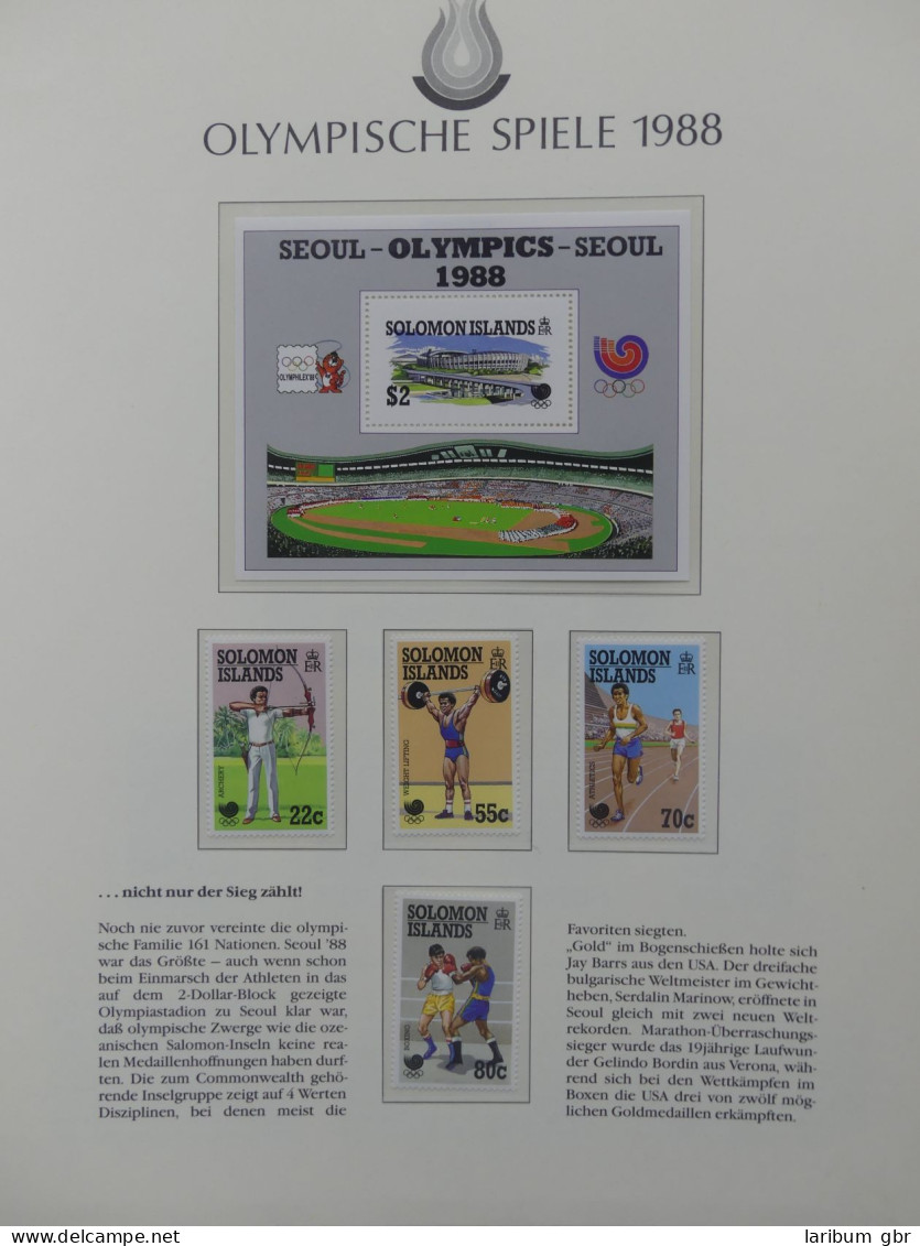 Motiv Olympia Spiele 1988 auf Borek-Seiten #LY882