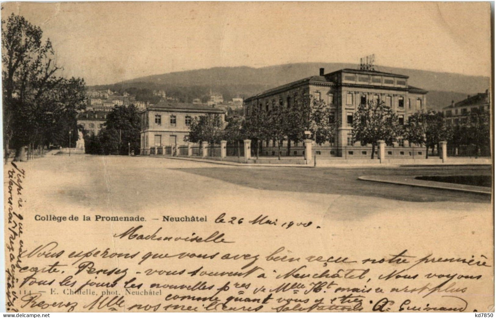 Neuchatel - College De La Promenade - Neuchâtel