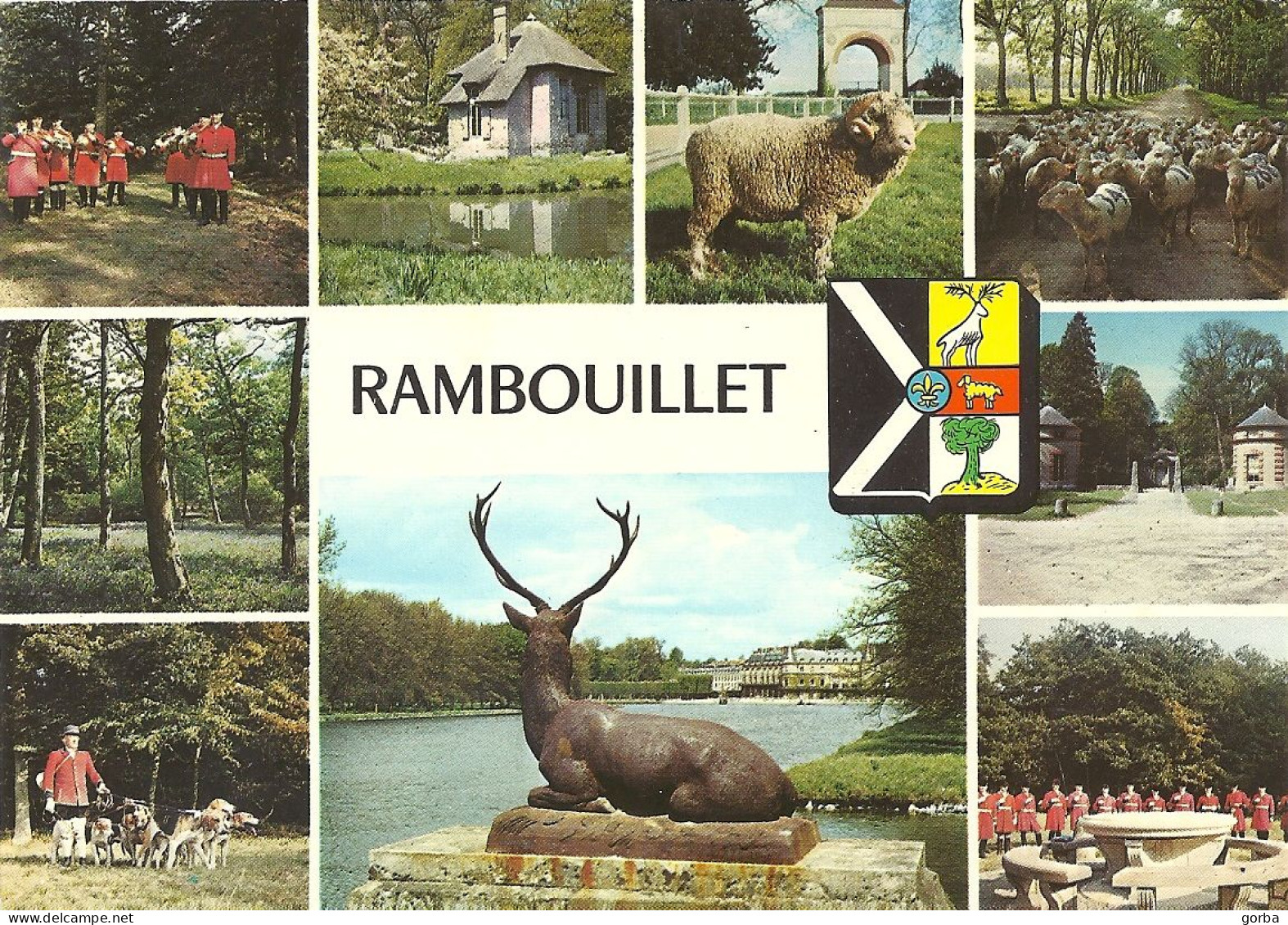*CPM  -78 - RAMBOUILLET - Multivues - Blason - Rambouillet