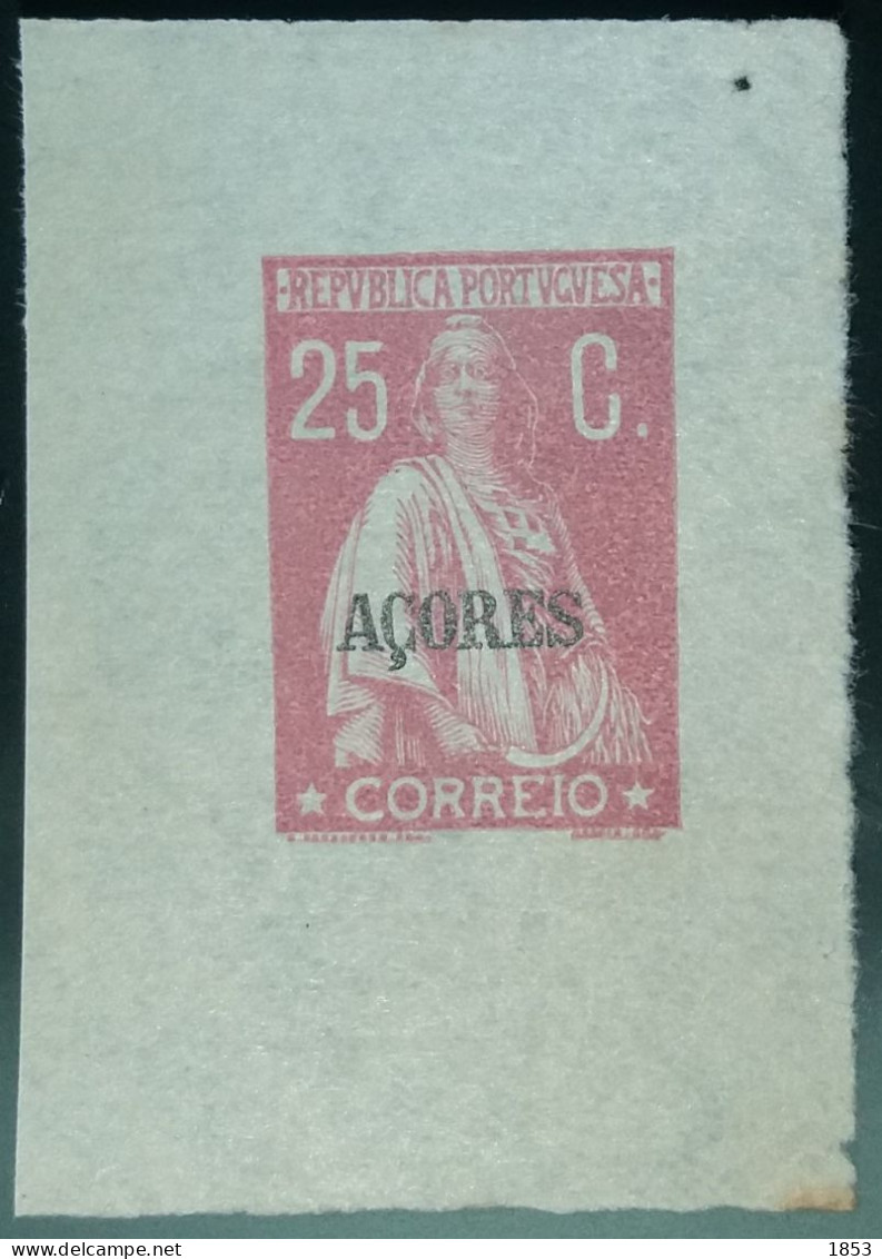 AÇORES - PROVAS - TIPO CERES - Ensayos & Reimpresiones