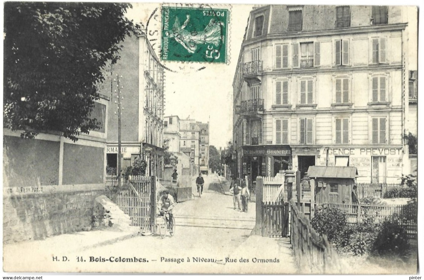 BOIS COLOMBES - Passage à Niveau, Rue Des Ormonds - Otros & Sin Clasificación