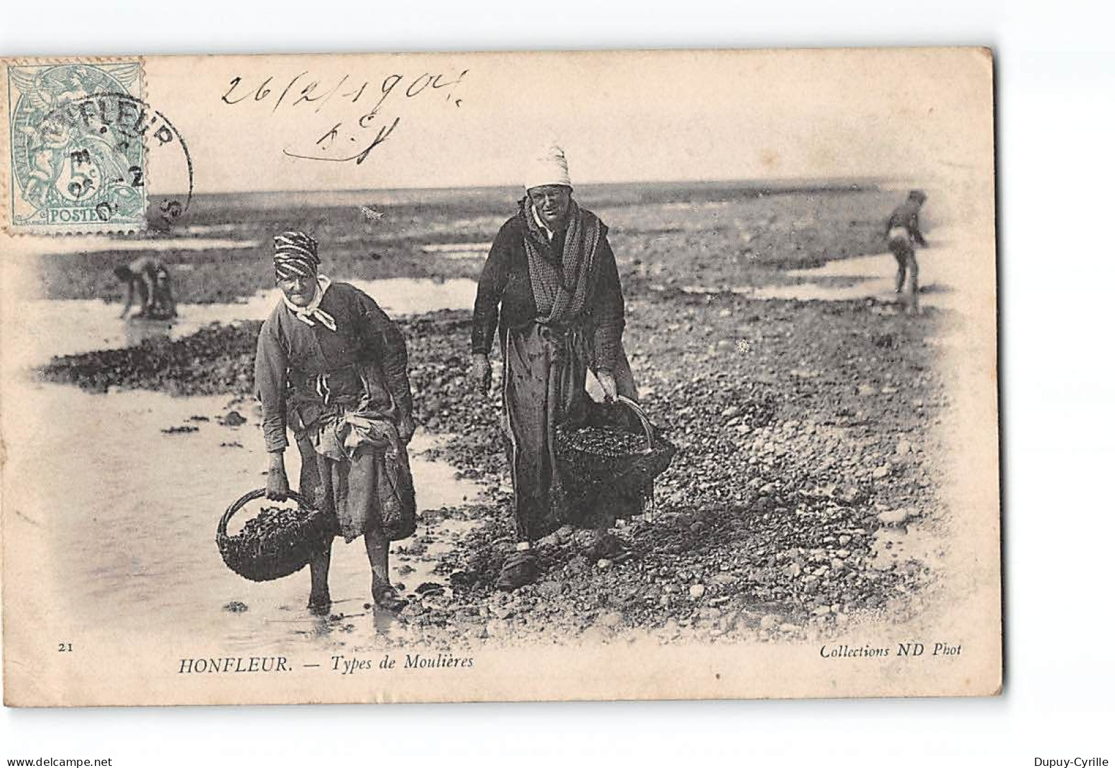 HONFLEUR - Types De Moulières - Très Bon état - Honfleur