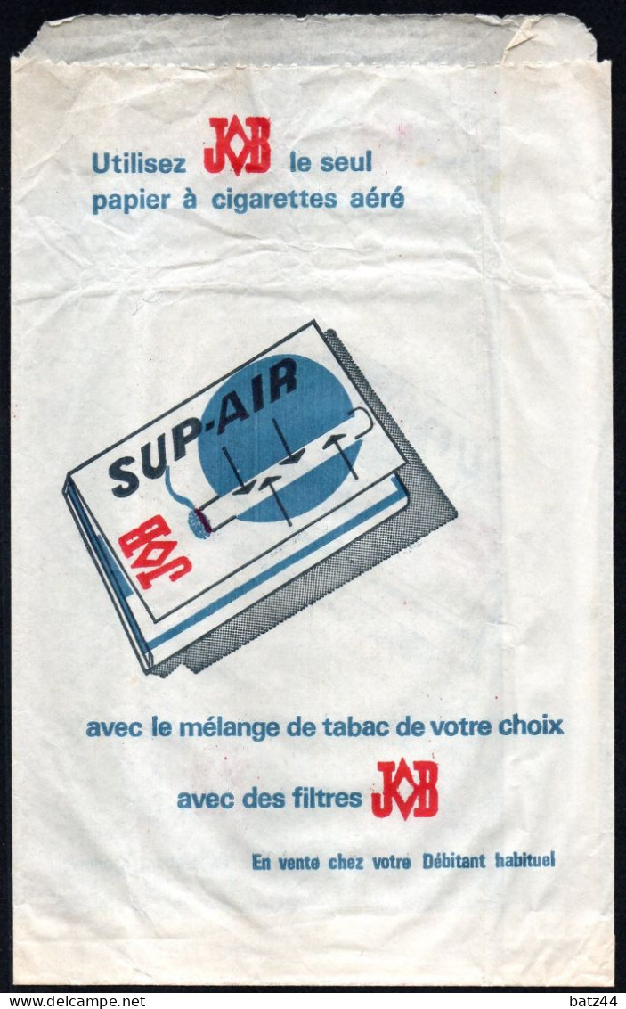 Sachet Cartes Postales ( De Mémoire ) Papier Sup-Air Job Le Seul Papier à Cigarette Aéré - Objetos Publicitarios