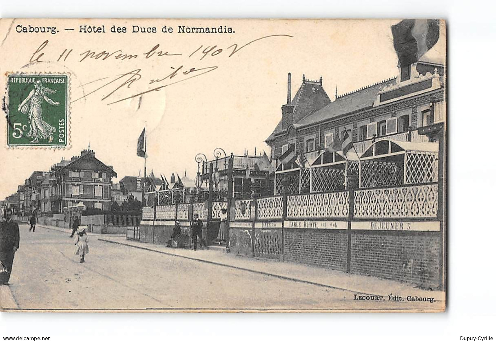 CABOURG - Hôtel Des Ducs De Normandie - état - Cabourg