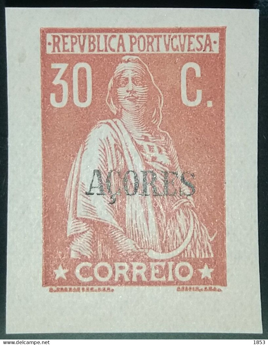 AÇORES - PROVAS - TIPO CERES - Ensayos & Reimpresiones