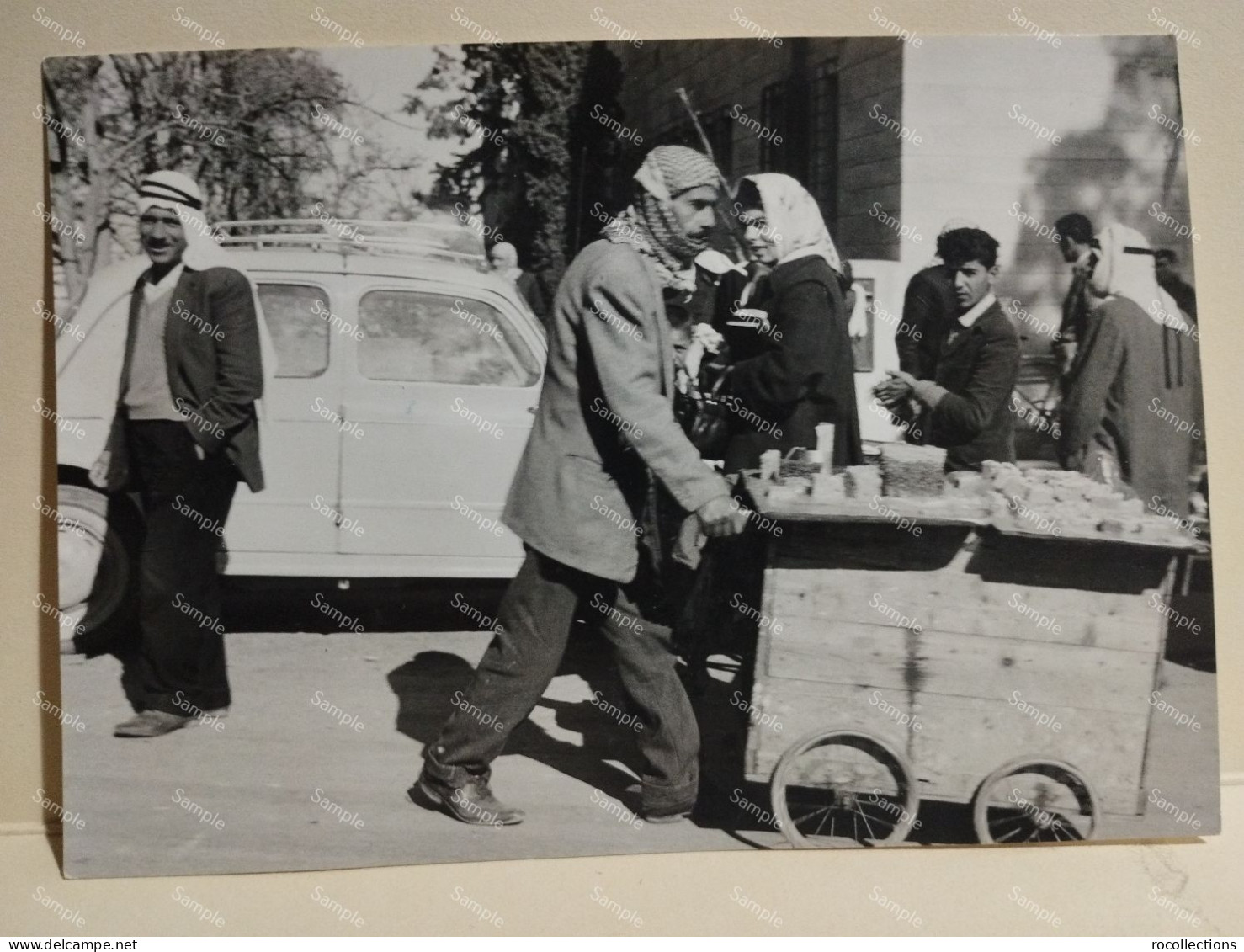 Israel Palestine 1964 BETHLEHEM Street Scene Vendor - Asien
