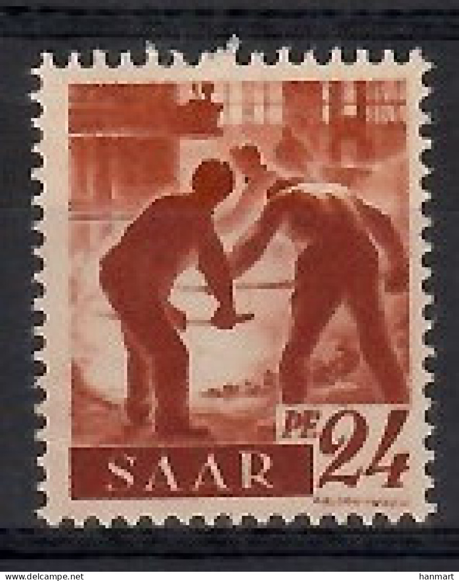 Germany, Saarland 1947 Mi 215 MNH  (LZE5 SAA215) - Other