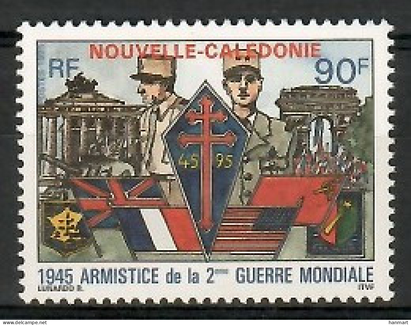 New Caledonia 1995 Mi 1041 MNH  (ZS7 NCL1041) - Timbres