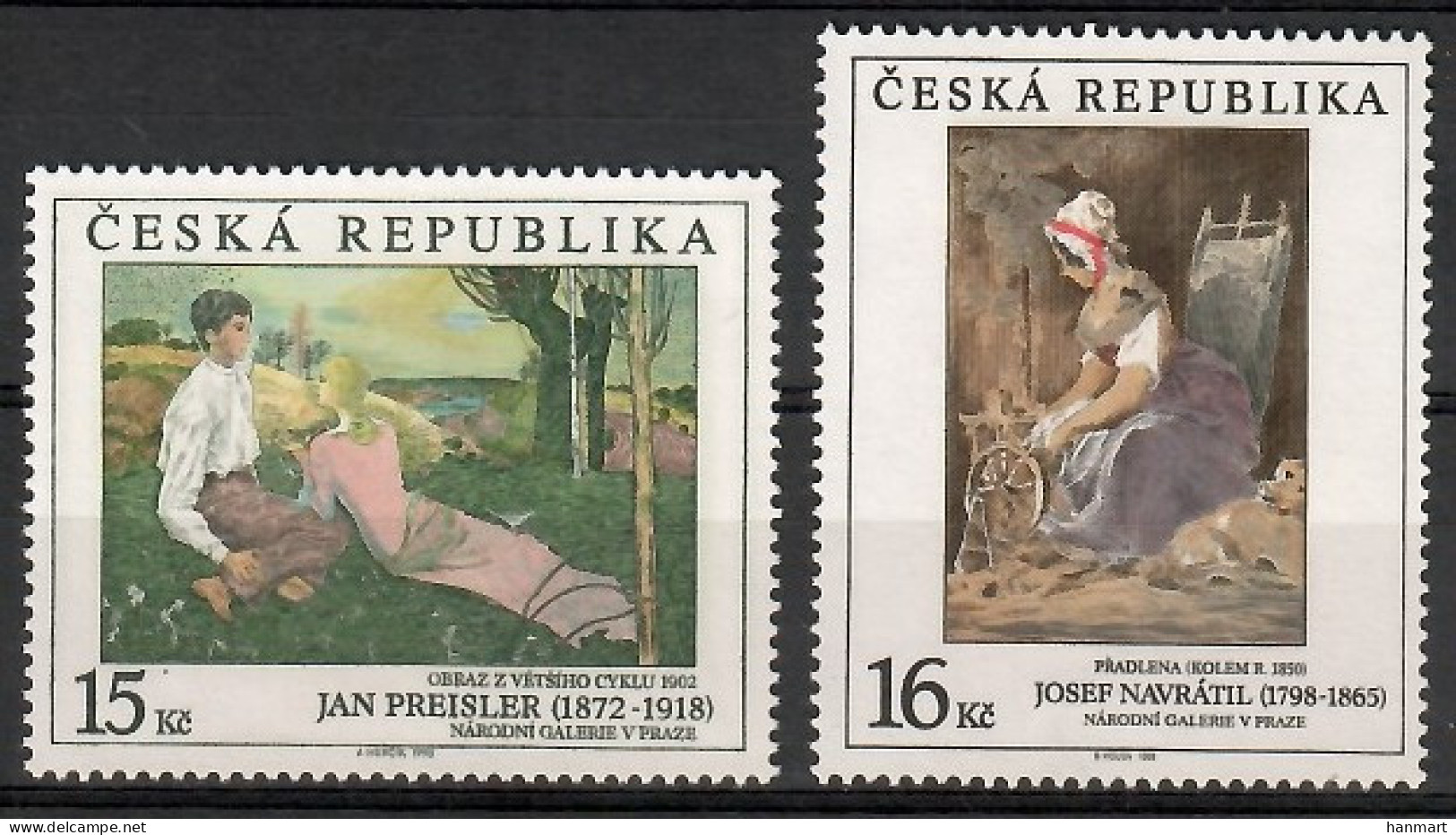 Czech Republic 1998 Mi 201-202 MNH  (ZE4 CZR201-202) - Autres