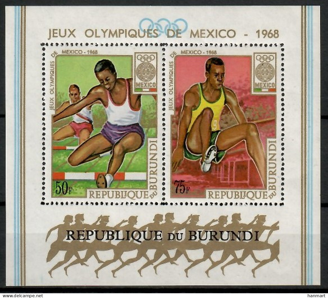 Burundi 1968 Mi Block 29 MNH  (ZS4 BURbl29) - Other