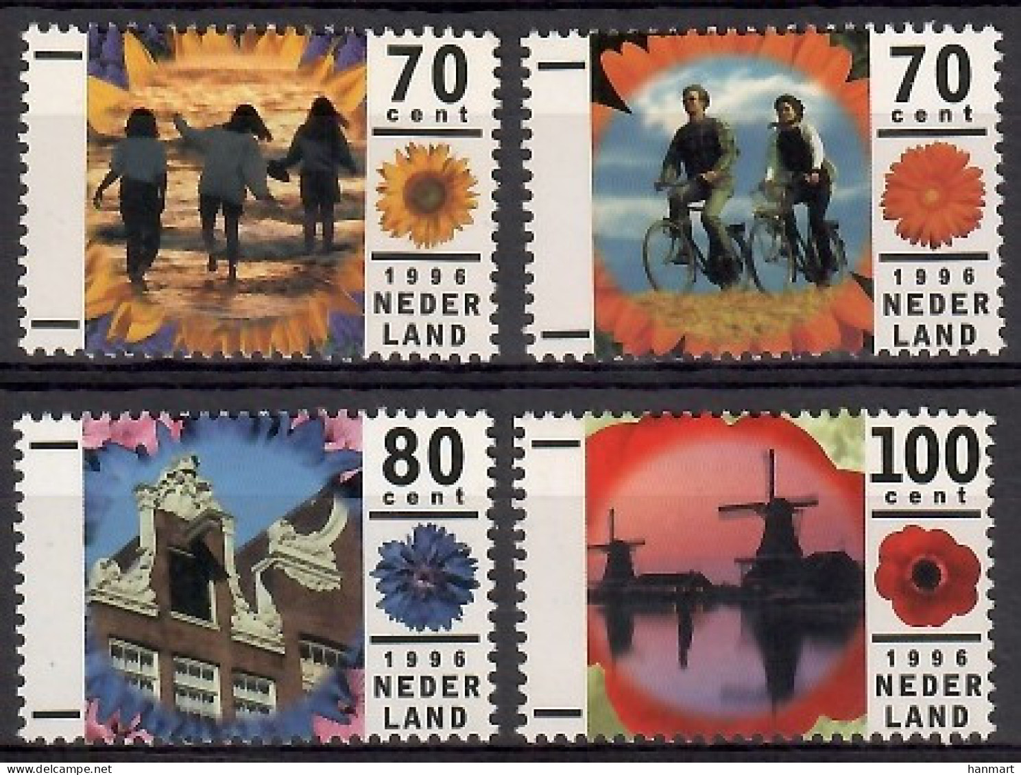 Netherlands 1996 Mi 1576-1579 MNH  (ZE3 NTH1576-1579) - Other & Unclassified