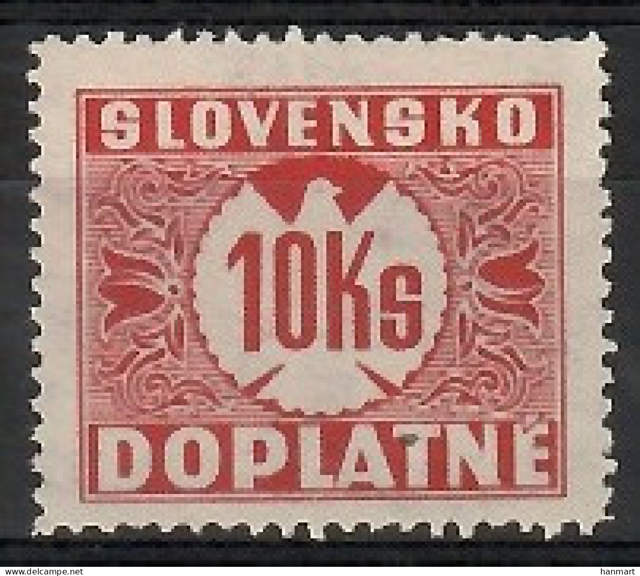 Slovakia 1940 Mi Por 23 MNH  (LZE4 SLKpor23) - Non Classificati