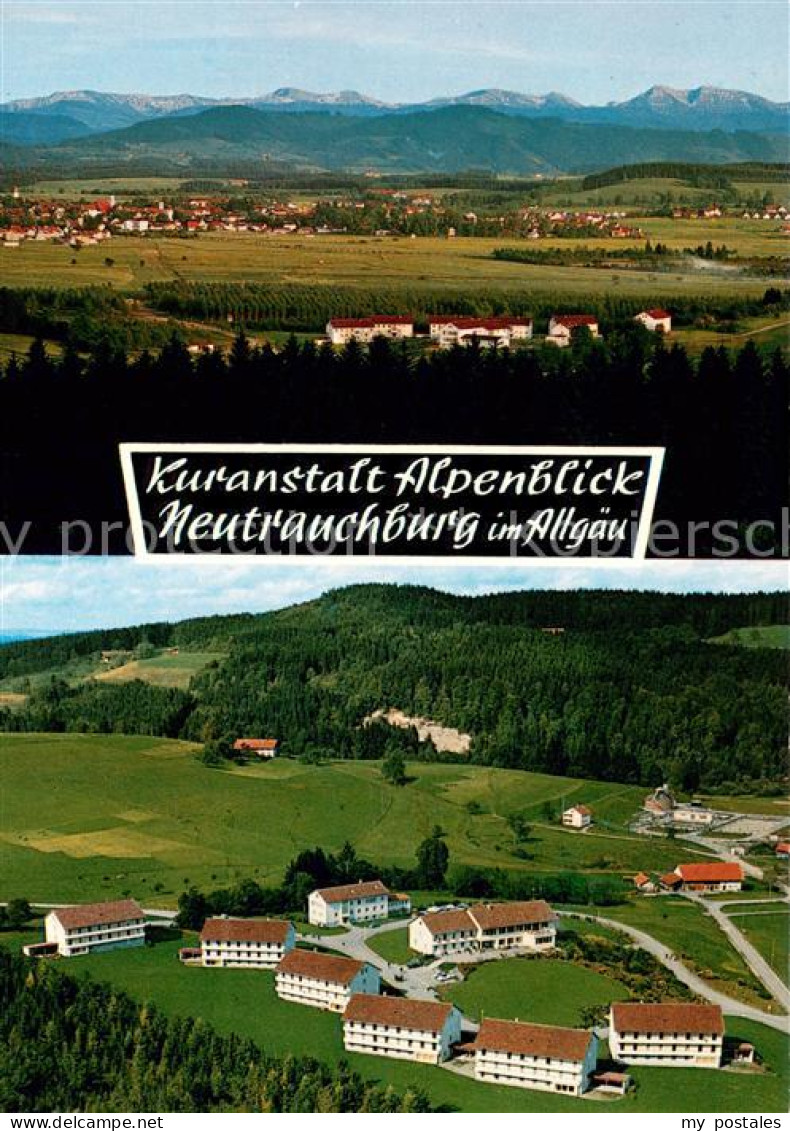 73647347 Neutrauchburg Panorama Kuranstalt Alpenblick Fliegeraufnahme Neutrauchb - Other & Unclassified