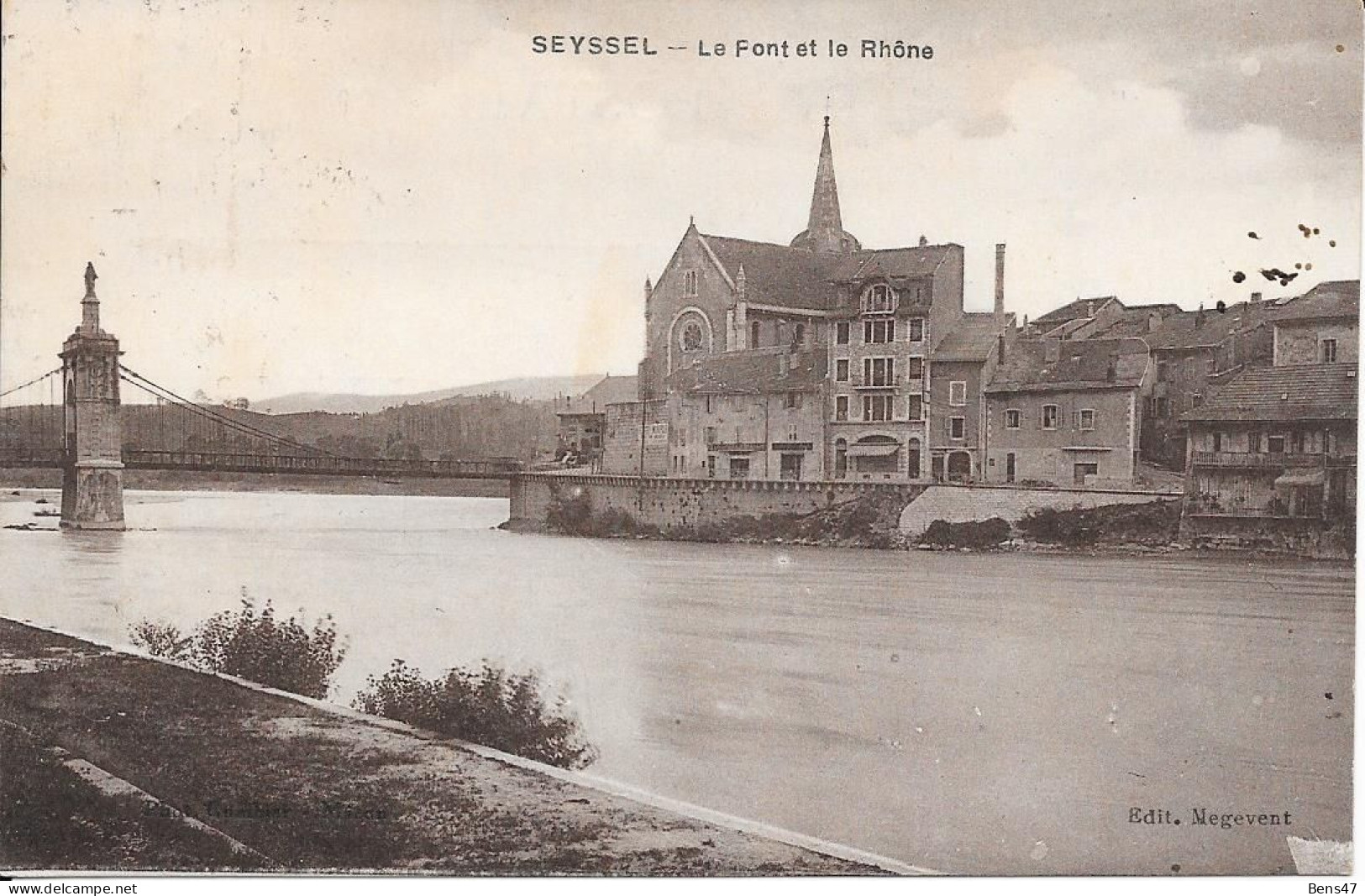 74 Seyssel Le Pont Et Le Rhône - Seyssel