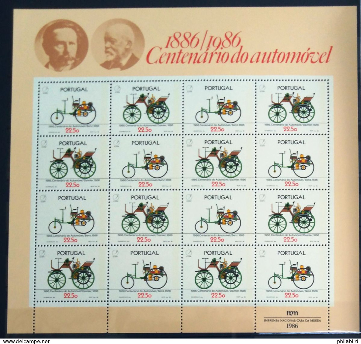 PORTUGAL                       Feuillet  1663/1664                            NEUF** - Unused Stamps