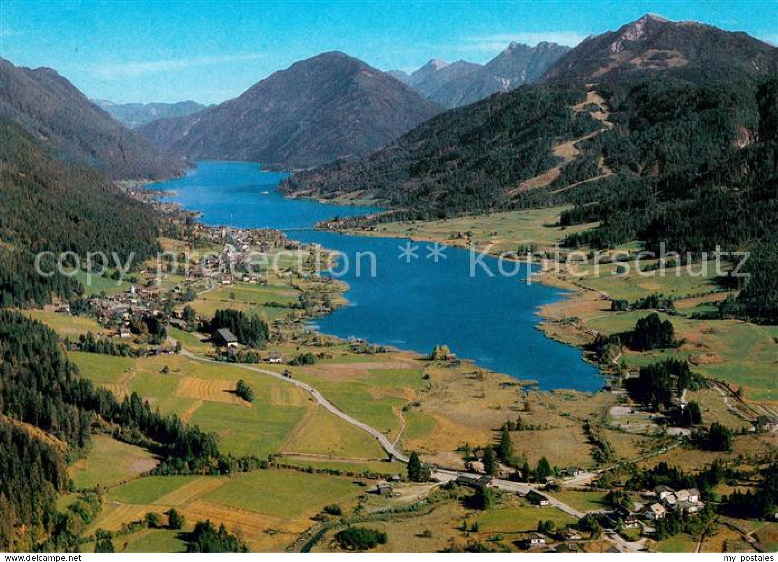 73647313 Weissensee Kaernten Fliegeraufnahme Weissensee Kaernten - Weissensee