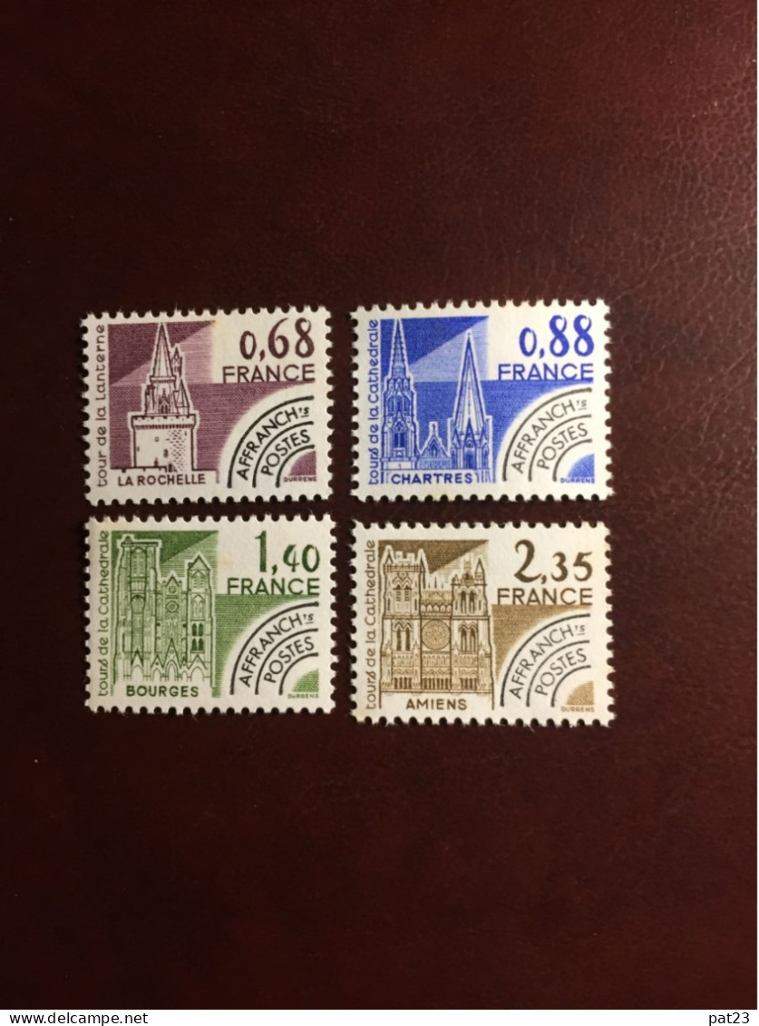 Préoblitérés 1979 N°162/165 Neuf Xx - 1964-1988