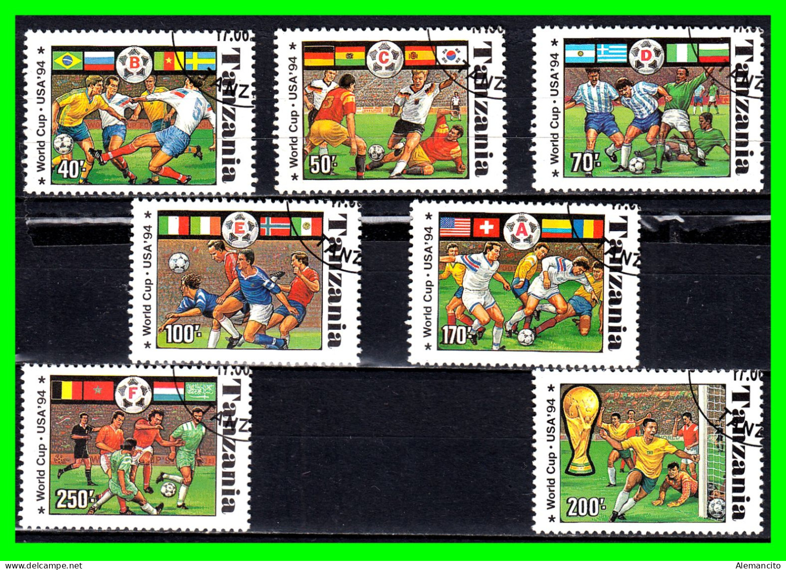 TANZANIA ( AFRICA ) SELLOS SERIE AÑO 1993 TEMATICA  DEPORTES - Tanzania (1964-...)