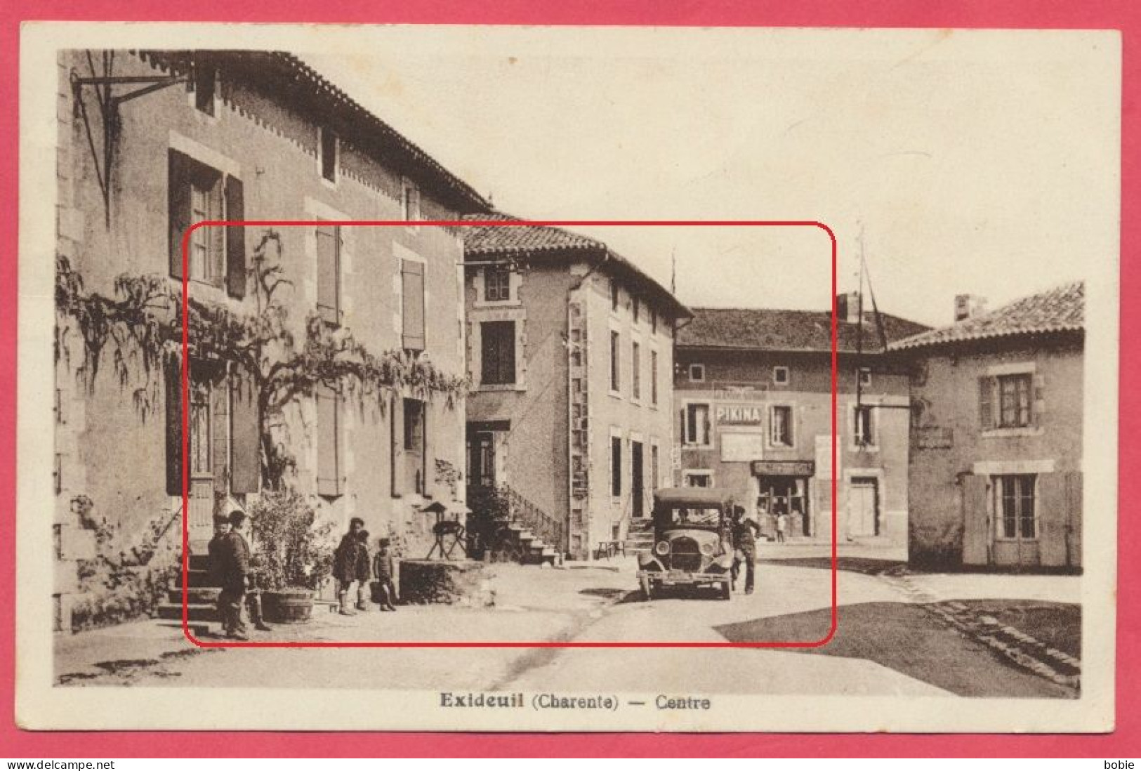 Exideuil Charente : Le Centre - Commerces. - Other & Unclassified