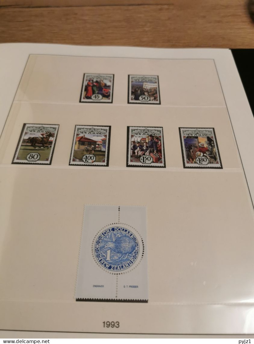 1993 MNH New Zealand according to Lindner-T album postfris**