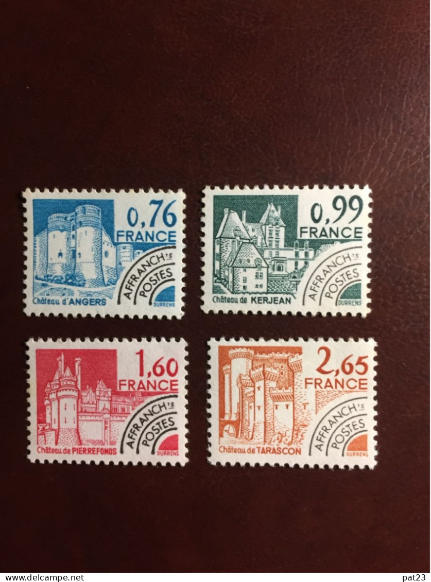 Préoblitérés 1980 N°166/169 Neuf Xx - 1964-1988