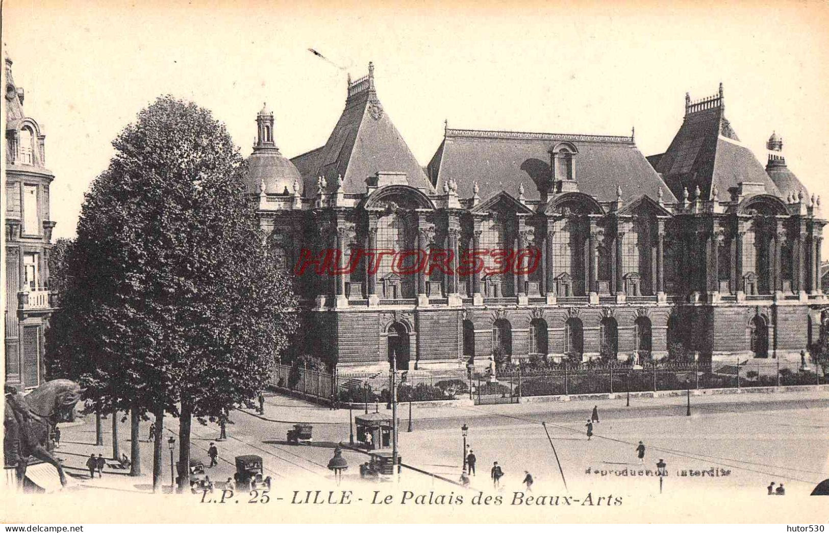 CPA LILLE - PALAIS DES BEAUX ARTS - Lille