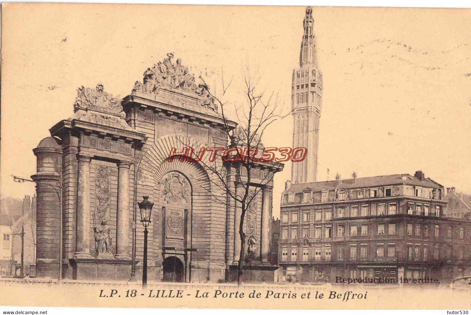 CPA LILLE - LA PORTE DE PARIS - Lille